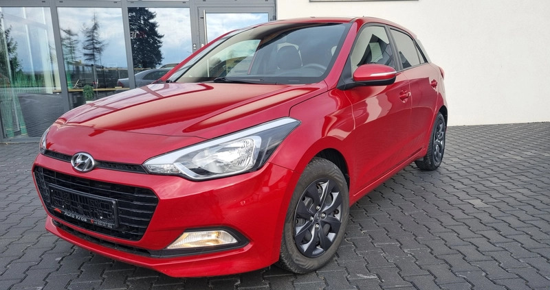 Hyundai i20 cena 41999 przebieg: 77100, rok produkcji 2017 z Skoki małe 301